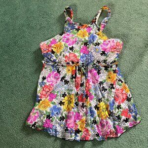 Floral Babydoll Tankini